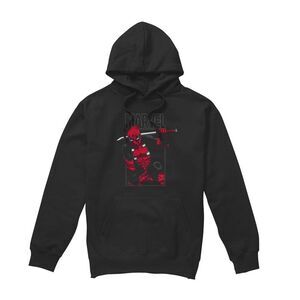 Deadpool Unisex Adult Sword Hoodie / Black
